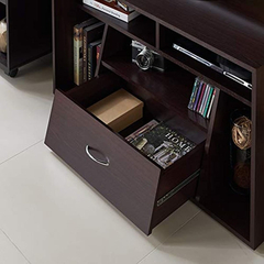 Imagen de Mueble Para Tv Con 1 Cajón De Madera Color Marrón.