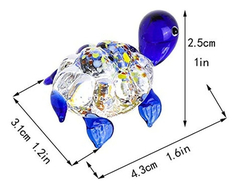 Adornos De Cristal Soplado A Mano Tortuga - comprar online