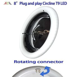 Nyll - Led Circline Plug And Play De 8 Pulgadas / 8 - Luz