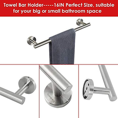 Juego De 5 Piezas De Accesorio De Baño De Níquel - comprar online
