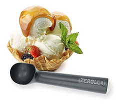 El Zerolon Scoop Para Servir Helado, 1.5 Onzas, Negro