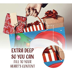 Paquete De 12 Bolsas De Regalo De Navidad Con Personajes - Danielle's Store