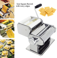 Chefly Pasta & Ravioli Maker Set Todo En Uno 9 Espesor S... en internet