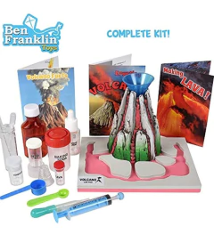 Kit De Laboratorio Científico Para Hacer Volcán De Aire en internet