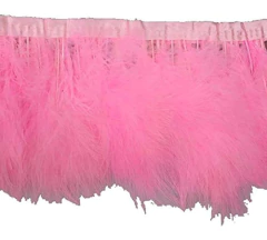 Pack Natural Turquía Boa De Plumas De Marabú Flecos