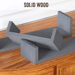 Estantería Flotante De Madera Color Gris, 3 Niveles en internet