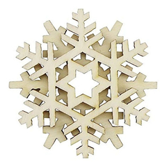 10 Estilos De Madera De Nieve Colgante Árbol De Navidad - comprar online