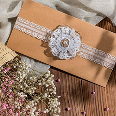 Flores De Encaje De Arpillera Para Manualidades Y Decoración - Danielle's Store