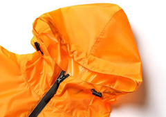 Poncho Para Lluvia Saphirose Con Capucha Y Bolsillos en internet
