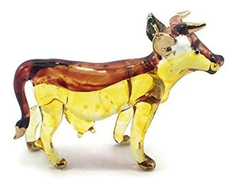 Figura Decorativa, Diseño De Vaca Animales Vidrio en internet