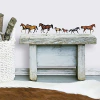 Adhesivo Decorativo Para Pared Diseño De Caballos Salvajes