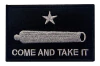 Come Y Pistola De Texas Bandera De Revolución