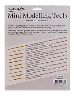 Kit De Herramienta Para Moldear Arcilla. 3 Unidades. en internet
