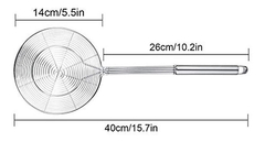 Colador De Araña Cuchara De Freír De Acero Inoxidable - tienda online