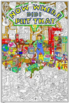 Póster Gigante Tamaño 32''x 22''cuadro Decorativo Pared