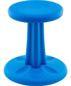 Silla Bamboleante Para Niños, En Plástico, Azul