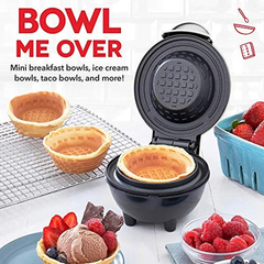 Máquina Para Hacer Tazones De Waffle Pequeños - comprar online