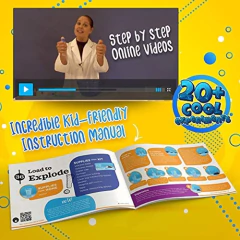Juego Ciencia Para Niños De Learn & Climb,21 Experimentos, en internet