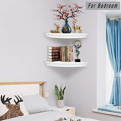 Estantería Flotantes De Pared, 2 Niveles, Color Blanco en internet