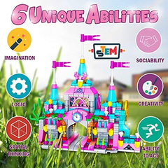 Catcrafter Princess Castle Kids Girls Toys - Stem Toy - comprar online