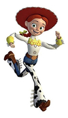 Roommates -jessie Toy Story Adhesivo Decorativo Para Pared