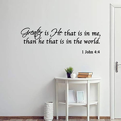 Vinilo Decorativo Para Pared (escritura De Biblia) - Vwaq - comprar online