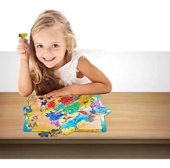 Juego De 4 Rompecabezas De 60 Piezas Para Niños De 4 A 8