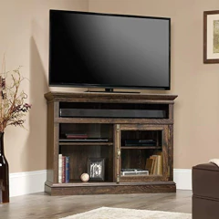 Mueble Para Tv De Esquina, De Madera Color Marrón en internet