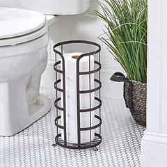 Mdesign - Soporte De Metal Para Papel Higiénico (3 Rollos) - comprar online