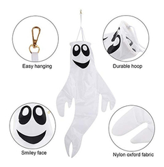 Sunshane 1 Pieza 43 Pulgadas Halloween Windsocks Bandera - tienda online
