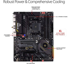 Tarjeta Madre Asus Tuf Gaming X570-pro (wifi 6) Am4 Amd en internet