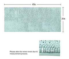 Alfombra De Baño Peluda Antideslizante, De Chenilla - comprar online