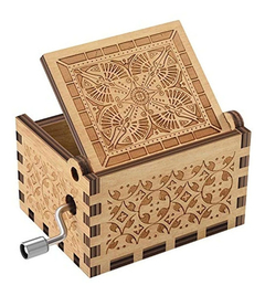 Cajas De Música De Madera Con Texto Huntmic - Danielle's Store