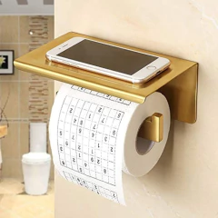 Alise - Soporte Para Papel Higiénico En Acero Inoxidable - Danielle's Store