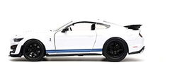 Coche Juguete Escala 1:24 Ford Mustang Shelby Gt500/blanco en internet