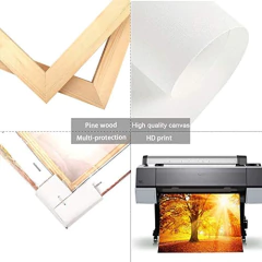 Lienzo 5 Paneles Para Decoración Del Hogar,fácil De Colgar - Danielle's Store