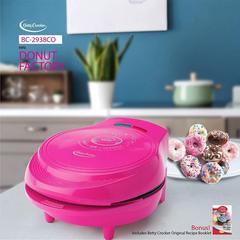 Betty Crocker Mini, Fabricante De Donas Antiadherente, Rosa - tienda online