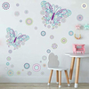 Adhesivo Decorativo Para Pared, Diseño De Mariposa