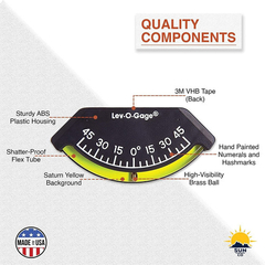 Inclinómetro Sun Company 201-f Lev-o-gage - comprar online