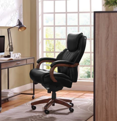 Silla Tradiciones Oficina Ejecutiva, Grande Y Alta, Negro