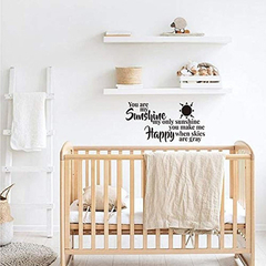 Vinilo Decorativo Para Pared, Diseño Con Texto En Inglés - comprar online