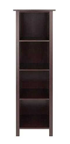 Estantería Para Almacenamiento De Madera Marrón/4 Niveles - comprar online