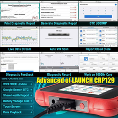 Escáner Launch Obd2, Motor, Abs, Srs, Transmisión - Danielle's Store