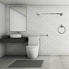 Juego De Accesorios De Baño Modernos Y Resistentes, De Metal - Danielle's Store