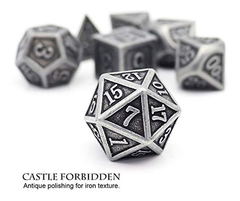 Juego De Dados Metálicos Para Calabozos Y Dragones en internet