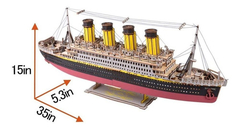 Modelo Barco Titanic Bitopbi, Gran Tamaño, 3d, 371 Piezas - comprar online