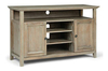 Mueble Para Tv De Madera Color Marrón De 19 X 54 X 31.9 In.