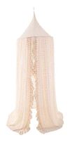 Mosquitero Elegante Para Cama Para Niños, Con Pompón,