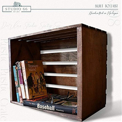 Cajón De Madera Rústica