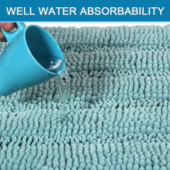 Alfombra De Baño Antideslizante Gruesa De Rayas Extra Suave - Danielle's Store